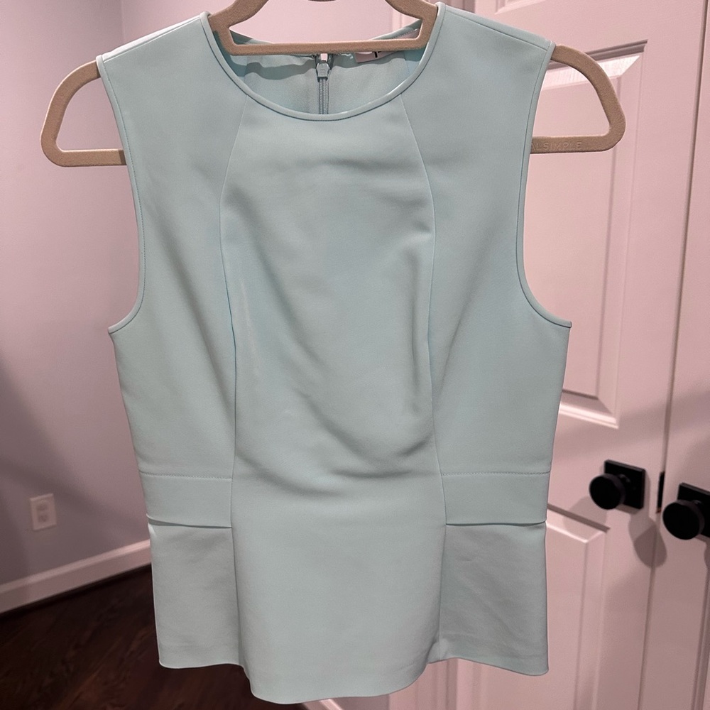 Women's Sleeveless Top in Light Blue